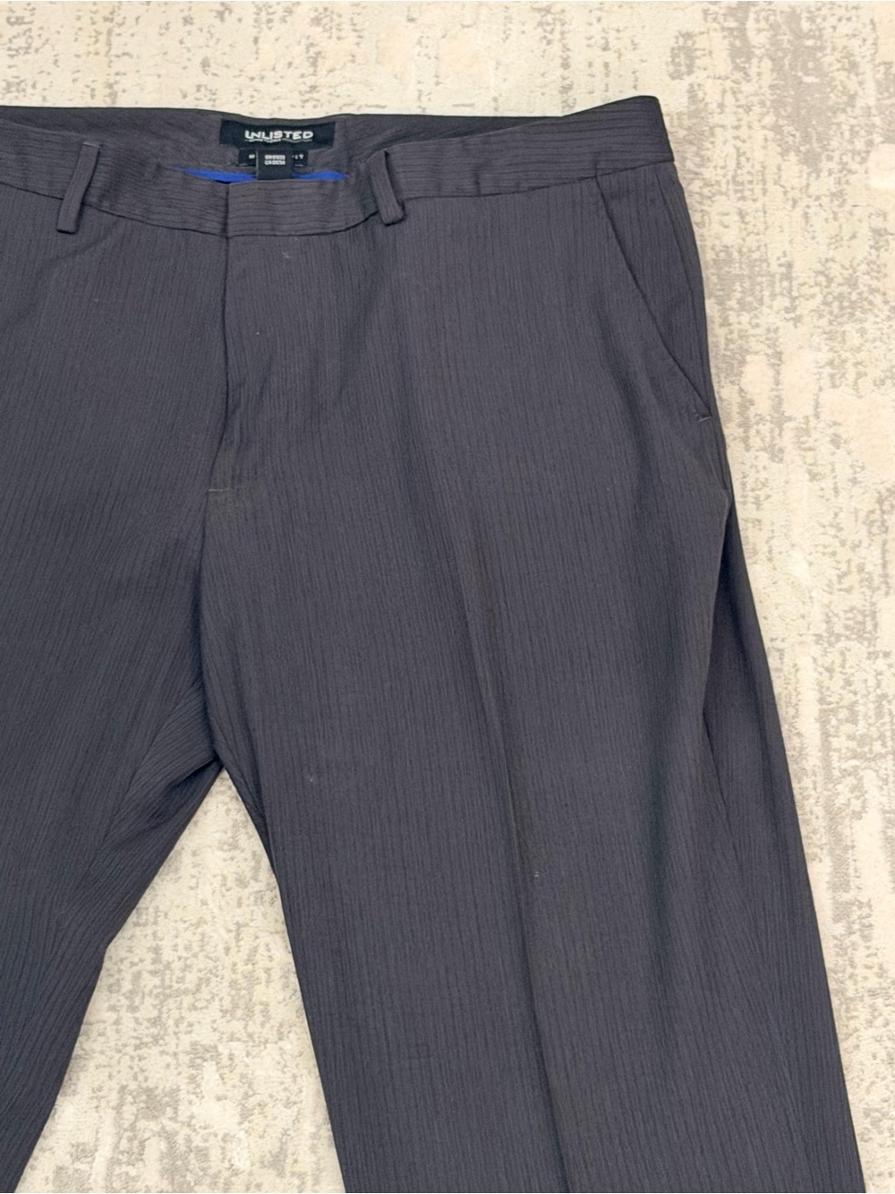 Unlisted by Kenneth Cole charcoal gray suit pants - Picture 8 of 16